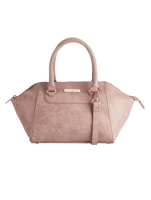 pink leatherette satchel - 13186402 - Very Small Image - 1