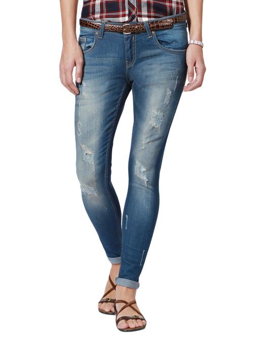 blue cotton jeans - 13186781 - Very Small Image - 1