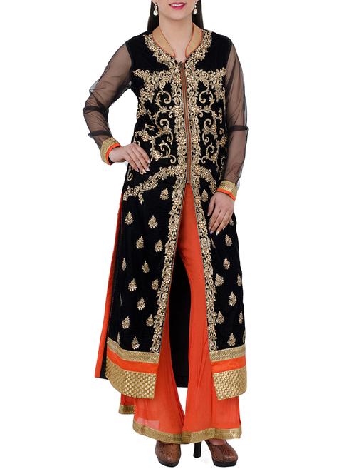 black georgette set - 13196165 - Very Small Image - 1