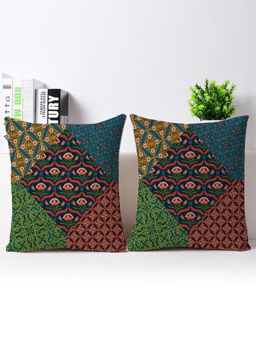 set of 2 vitange collection living room cushion cover - 13200314 - Very Small Image - 1