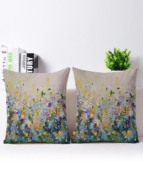 set of 2 vitange collection living room cushion cover - 13200345 - Very Small Image - 1