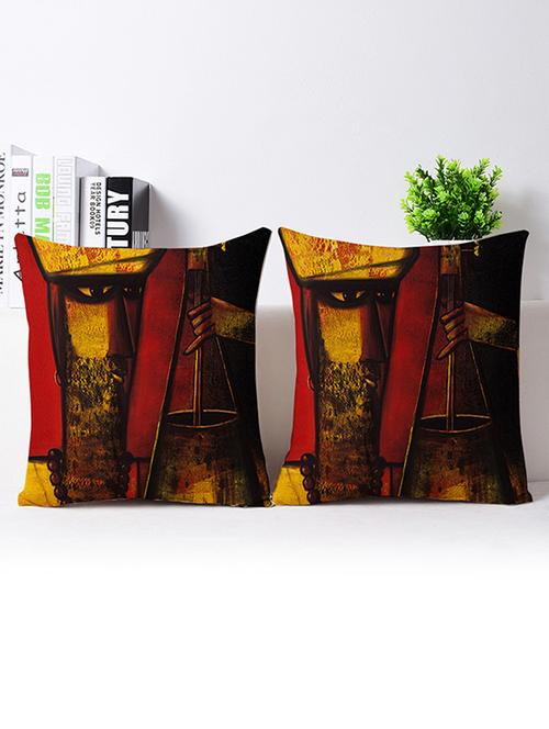 set of 2 vitange collection living room cushion cover - 13200417 - Very Small Image - 1