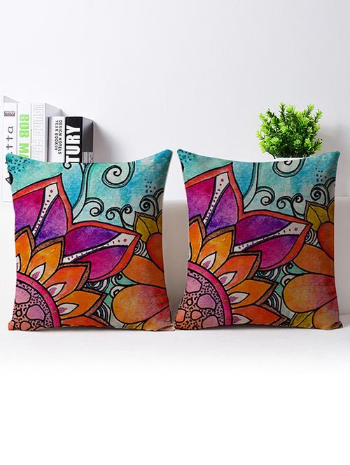 set of 2 vitange collection living room cushion cover - 13200448 - Very Small Image - 1