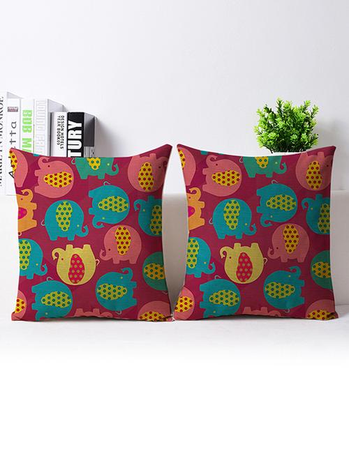 set of 2 vitange collection living room cushion cover - 13200457 - Very Small Image - 1
