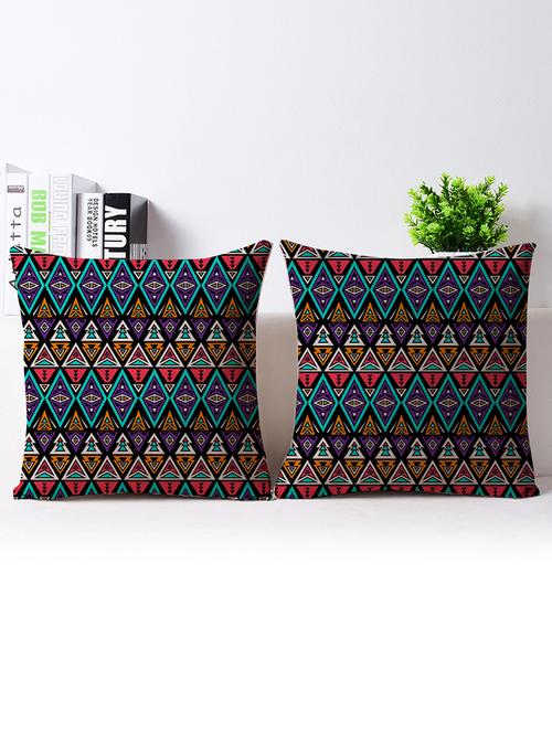 set of 2 vitange collection living room cushion cover - 13200465 - Very Small Image - 1