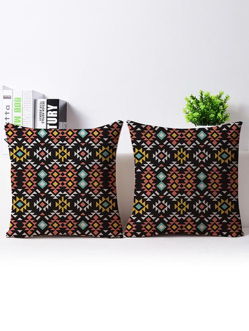 set of 2 vitange collection living room cushion cover - 13200471 - Very Small Image - 1