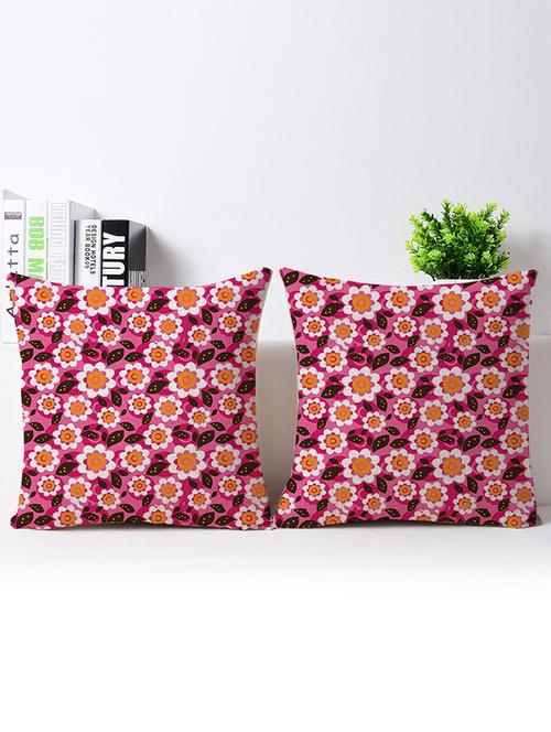 set of 2 vitange collection living room cushion cover - 13200484 - Very Small Image - 1