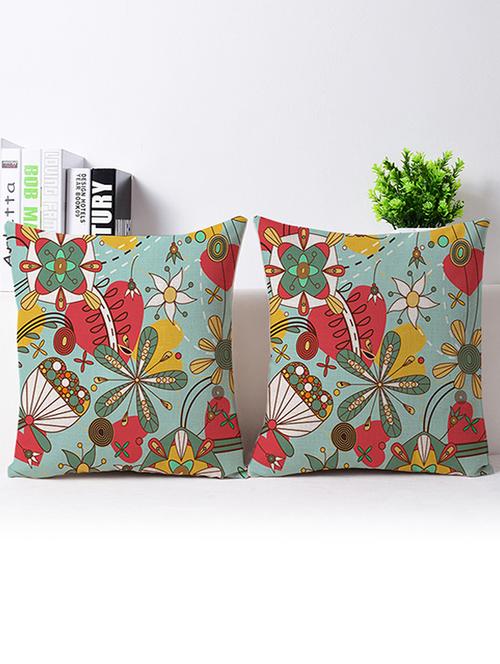 set of 2 vitange collection living room cushion cover - 13200516 - Very Small Image - 1