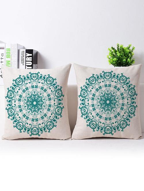set of 2 vitange collection living room cushion cover - 13200548 - Very Small Image - 1