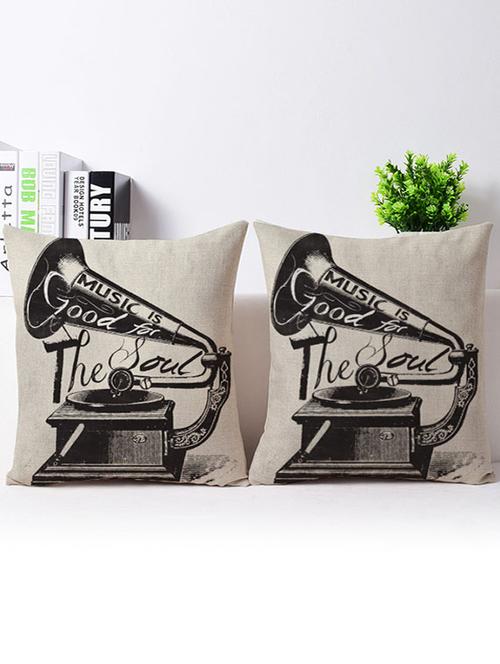 set of 2 vitange collection living room cushion cover - 13200557 - Very Small Image - 1