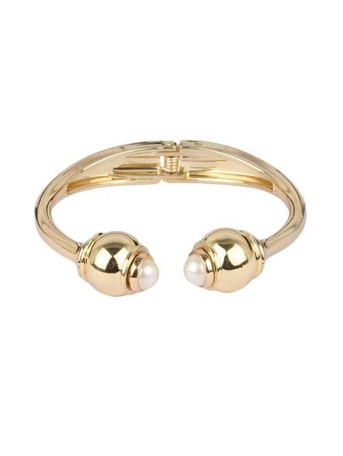 Gold embellished metal bracelet - 13207645 - Very Small Image - 1