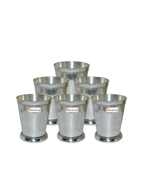 set of 6 copper glasses by prisha - 13210101 - Very Small Image - 1