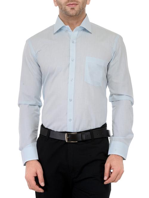 mens solids formal shirt - 13215024 - Very Small Image - 1