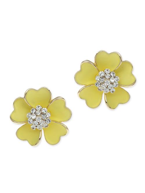 yellow flower earings - 1322658 - Very Small Image - 1
