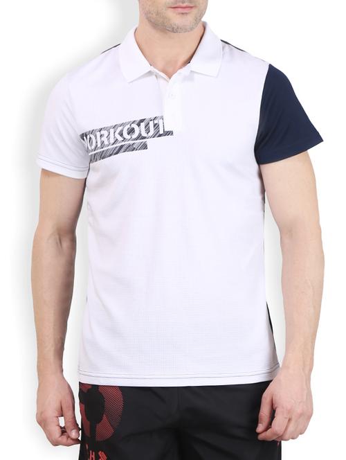 white polyester tshirt - 13229009 - Very Small Image - 1