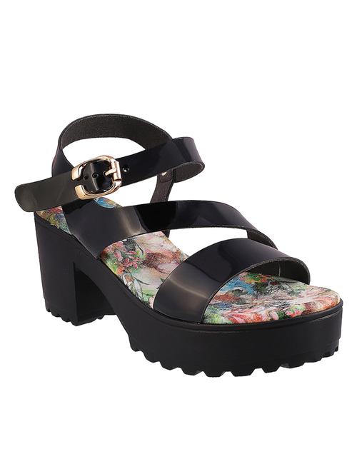 black ankle strap sandal - 13241393 - Very Small Image - 1