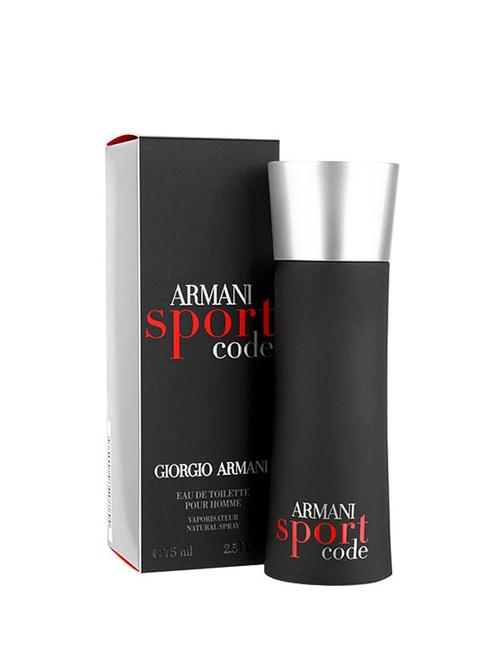 giorgio armani code sport edt  -  75 ml (for men) - 13242250 - Very Small Image - 1