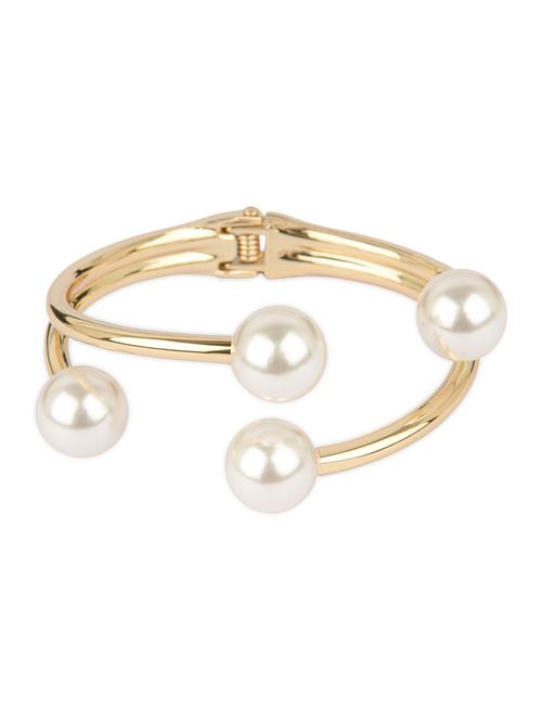 Gold embellished metal bracelet - 13253395 - Very Small Image - 1