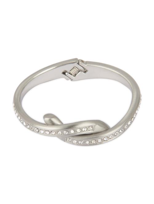 Silver Embellished Metal Bracelet - 13254125 - Very Small Image - 1