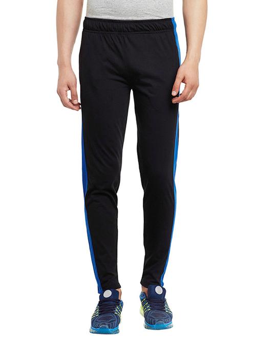 black cotton  full length track pant - 13260944 - Very Small Image - 1