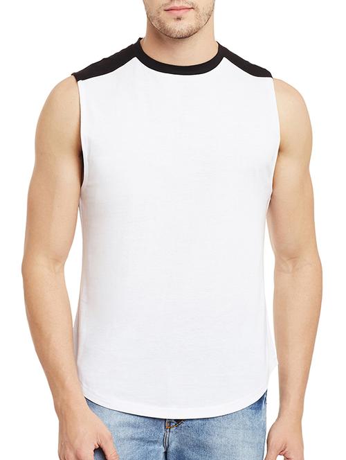 white cotton t-shirt - 13263134 - Very Small Image - 1