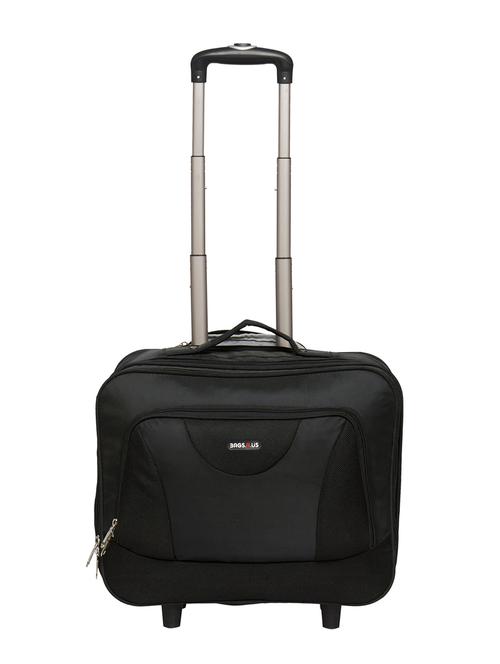 black leatherette  trolleybag - 13263990 - Very Small Image - 1