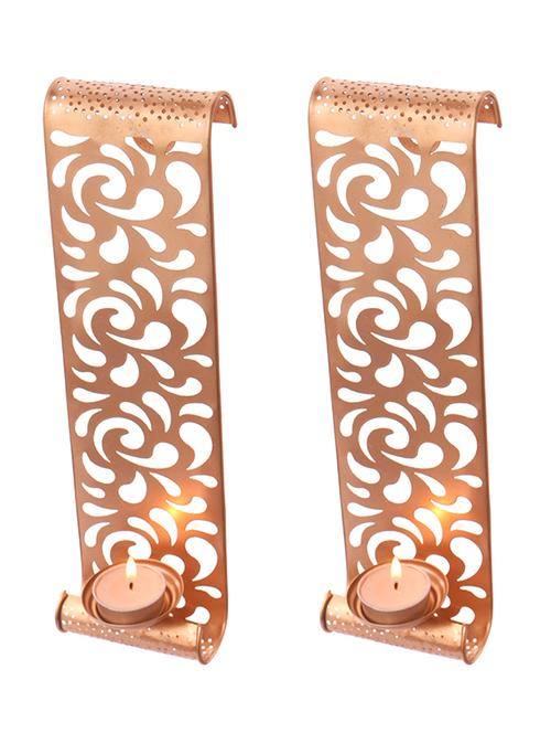 anasa wall hanging tealight candle holder wall sconces 12.5 inch - 13265361 - Very Small Image - 1