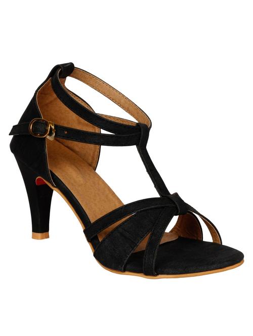 black  ankle strap sandal - 13269810 - Very Small Image - 1
