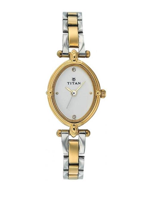 titan karishma analog silver dial women's watch - ne2419bm01 - 13271384 - Very Small Image - 1
