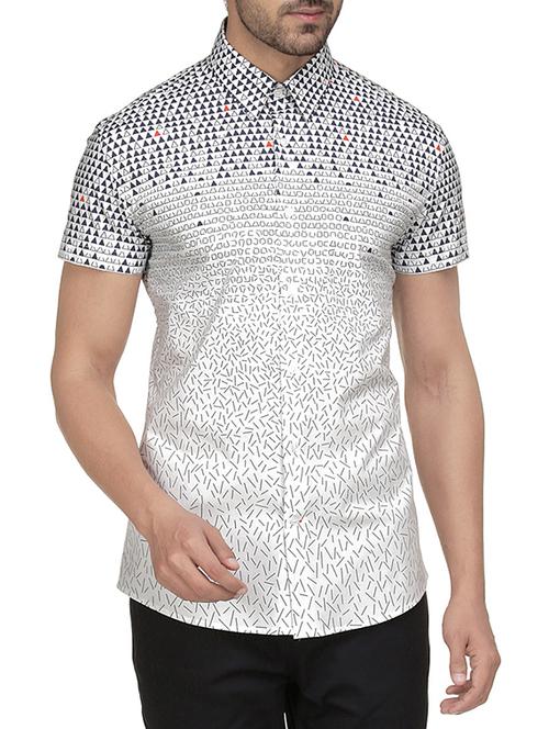 grey cotton casual shirt - 13274629 - Very Small Image - 1