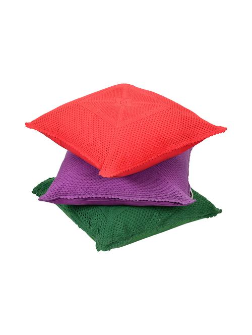 reme set of 3 silk cushion cover - 13276088 - Very Small Image - 1