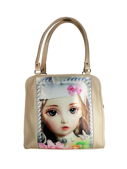 Brown Leather Handbag - 13277470 - Very Small Image - 1