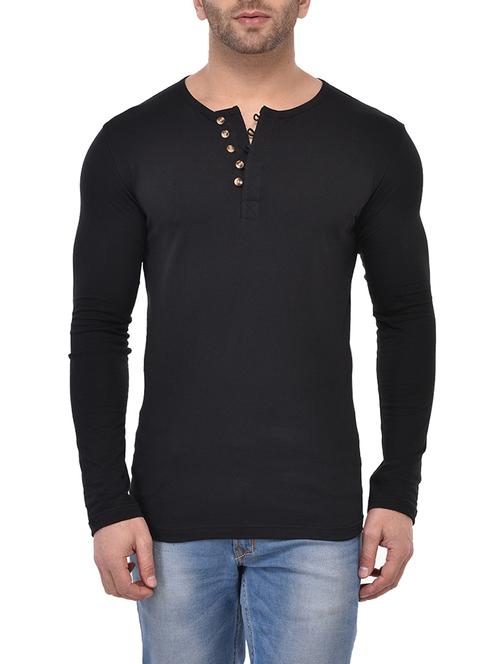 black cotton tshirt - 13277876 - Very Small Image - 1