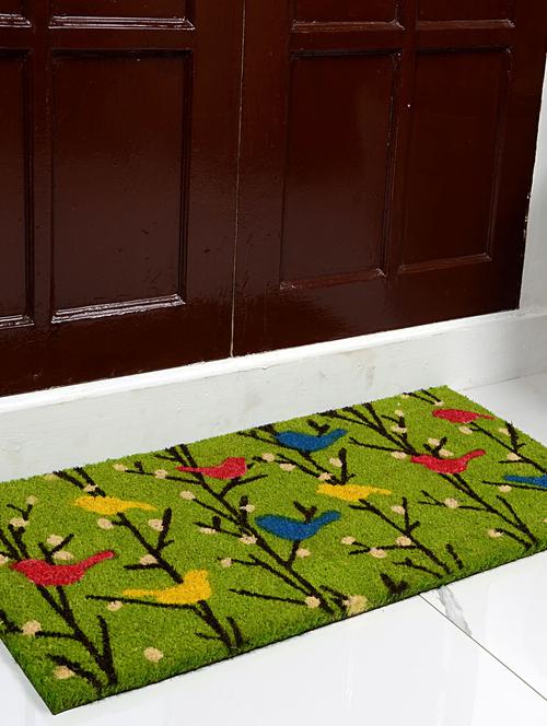 saral home premium quality heavy duty printed coir mat - 13279599 - Very Small Image - 1