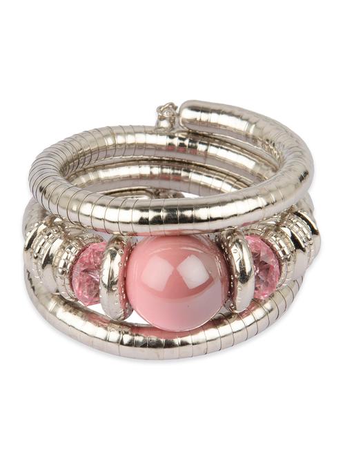 Silver embellished alloy bracelet - 13283483 - Very Small Image - 1