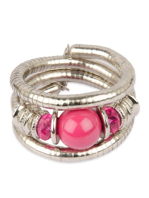 Silver embellished alloy bracelet - 13283501 - Very Small Image - 1