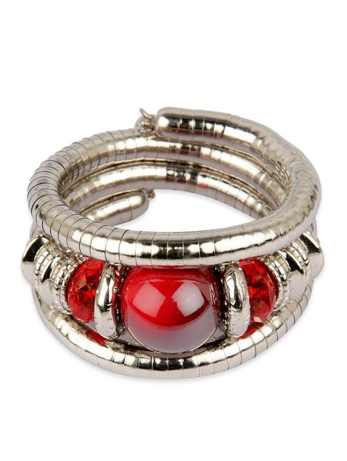 Silver embellished alloy bracelet - 13283502 - Very Small Image - 1