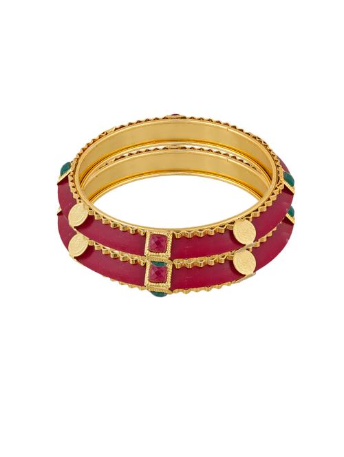 red gold plated bangle - 13288557 - Very Small Image - 1