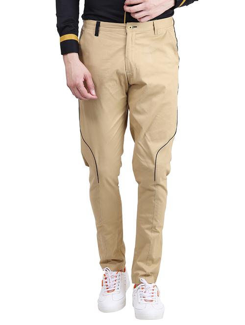 beige cotton chinos casual trouser - 13289640 - Very Small Image - 1