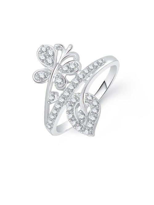 silver metal ring - 13290407 - Very Small Image - 1