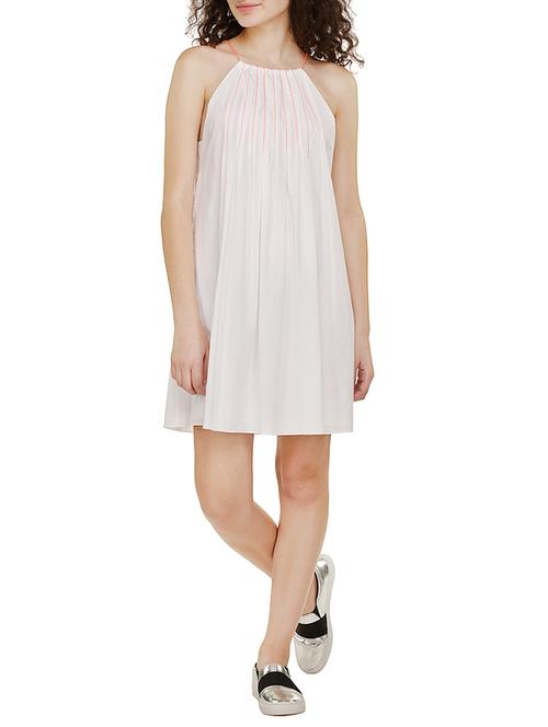 white cotton dress - 13294160 - Very Small Image - 1