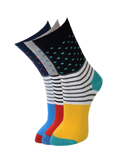 vinenzia men's computer cotton spandex socks set of 3 - 13297315 - Very Small Image - 1
