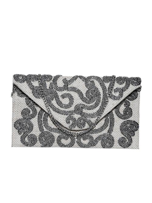 beige cotton clutch - 13304926 - Very Small Image - 1