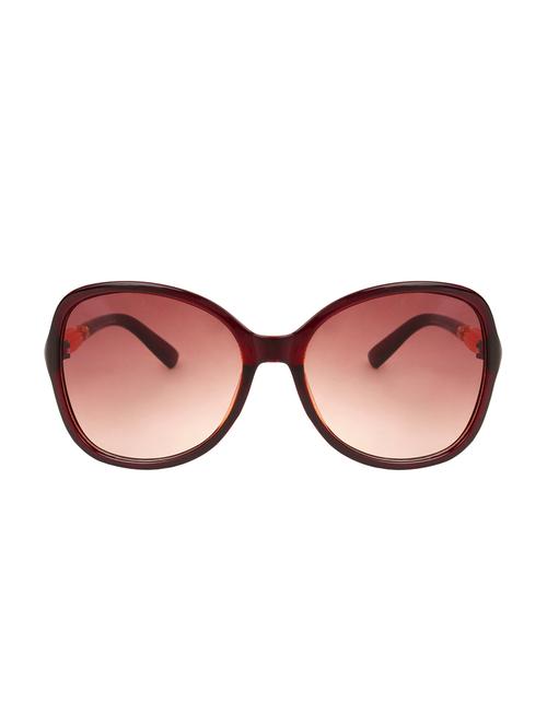 Zyaden Brown Oversized Women Sunglasses - 13309828 - Very Small Image - 1