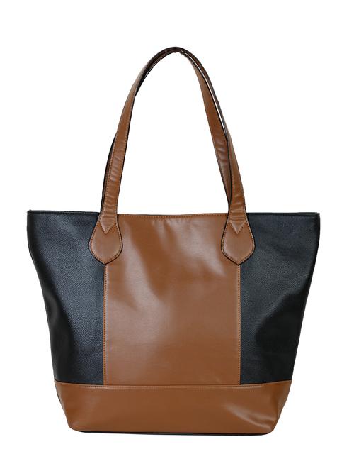 black cotton polyester blend tote - 13310516 - Very Small Image - 1