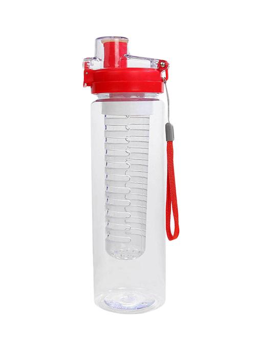 asiacraft red water bottle with fruit infuser (800ml) - 13315591 - Very Small Image - 1