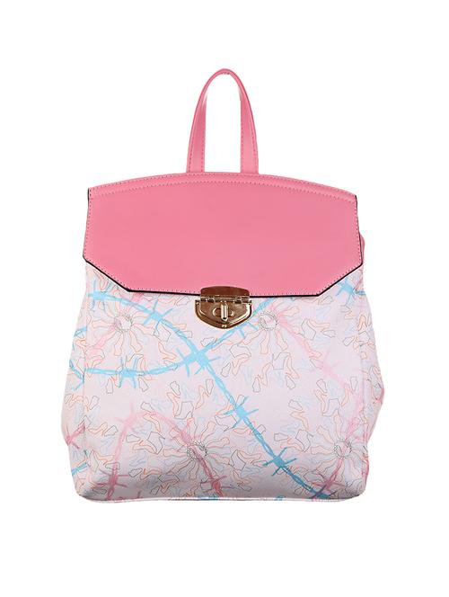 pink leatherette backpack - 1332375 - Very Small Image - 1