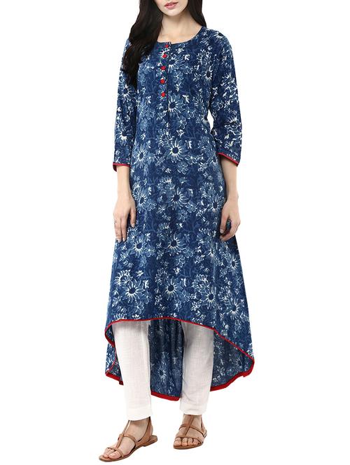 women's asymmetric kurta - 13325283 - Very Small Image - 1