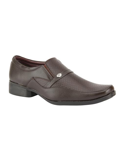 brown leatherette slip on - 13325844 - Very Small Image - 1