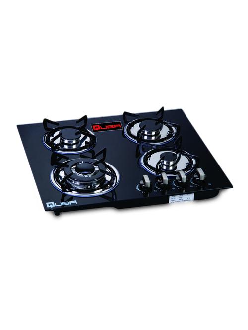 black stainless steel 4 burner gas stove - 1332779 - Very Small Image - 1